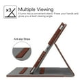 thumbnail image 6 of Fintie Multi-Angle Viewing Case Cover for iPad 9.7 6th / 5th Gen 2018 2017, iPad Air 1/2, Vintage Brown, 6 of 7