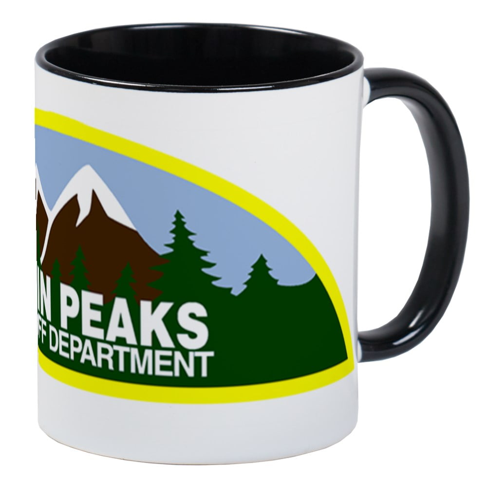 CafePress - Twin Peaks Sheriff Department Mug - Unique Coffee Mug ...