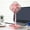 Pink PK, variant on Portable Pedestal Fan Foldable Desk Standing Fan 1200mAh Rechargeable Battery 3 Speed USB Quiet Adjustable Height Wireless for Home Kitchen Office Outdoor Camping Travel