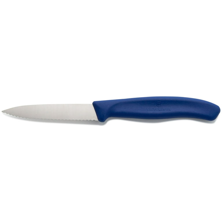 Victorinox Swiss Classic Spear Point Straight Edge Paring Knife, Green, 3.25