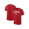 thumbnail image 2 of NCAA Nebraska Cornhuskers Men's Red Cotton Short Sleeve T Shirt, 2 of 3
