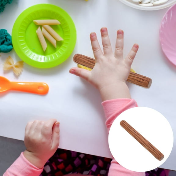 Raindrops Wooden Clay Pottery Tool Cylinder Stick for Artists, Hobbyists, Sculpting, Crafting and Ceramic Work