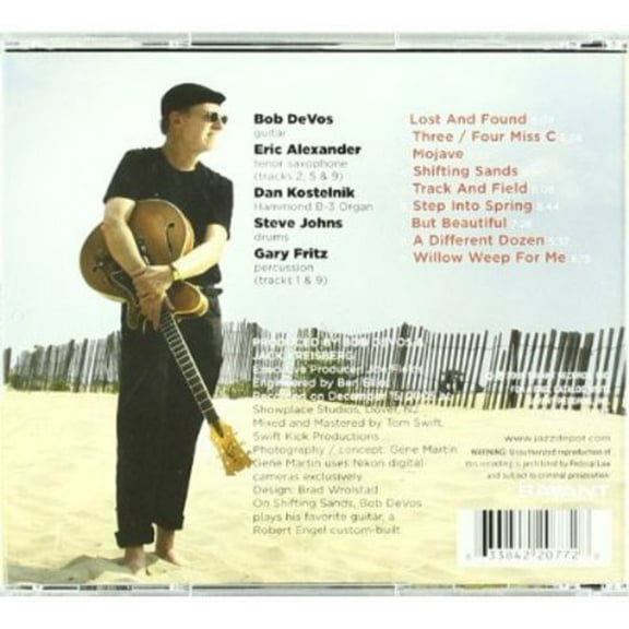 Bob Devos - Shifting Sands - Jazz - CD