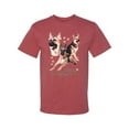 thumbnail image 2 of If It's Not a German Shepherd It's Just a Dog Gift | Mens Dog Lover Graphic T-Shirt, Vintage Heather Red, Large, 2 of 3