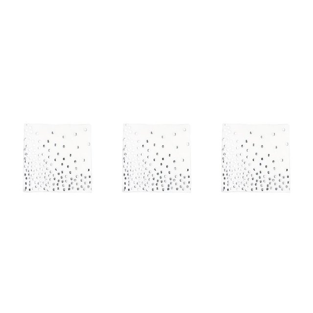 Cateissary 20 hojas de servilletas, toallas de papel para el hogar occidental, 33*33cm, decoraciones de cuadradas con puntos dorados, vajilla para Type1 NO1