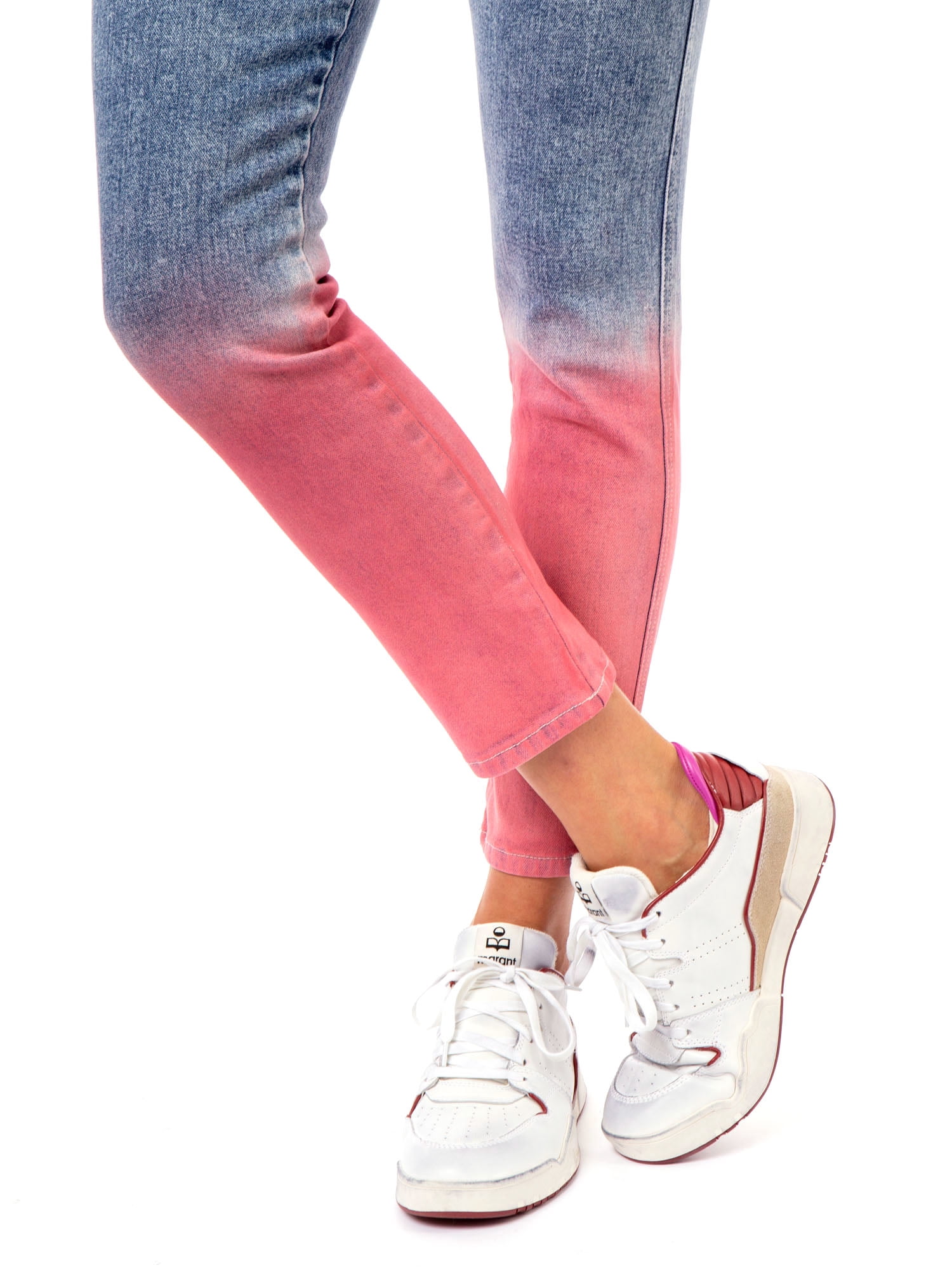 Jordache Vintage Molly High Rise Acid Ombre Skinny Jean Women's