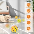 thumbnail image 4 of GHSDFBB Balle Roulante Active pour Chiens, Balle Télécommandée pour Chiens, Jouets Interactifs pour Chiens, Jouet pour Mâcheurs Agressifs, Balle Peppy pour Animaux de Compagnie Jaune, 4 of 6