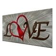 thumbnail image 4 of ALL MY WALLS Metal Wall Art Love for New Hampshire Ash Carl, 4 of 5