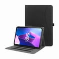 thumbnail image 1 of wonim11 Universal 10.1",10.2",10.5",10.9",11" Tablet Case,Multi-Viewing Angels Stand Folio Case with Handstrap for Lenovo M10/M11/Callsky/Onn/URAO Tablet/Frameflow/Evermyth/WXUNJA-Black, 1 of 1
