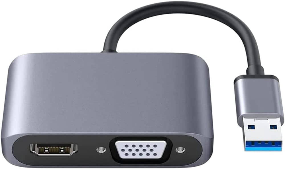 Adaptador USB 3.0 a HDMI VGA, Adaptador USB a HDMI VGA, Soporta HDMI