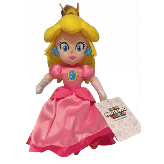 Universal Studios SUPER NINTENDO WORLD Princess Peach Plush Doll Toy New W Tag