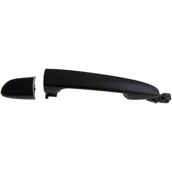 Dorman 79984 Front Driver Side Exterior Door Handle for Specific Mazda Models, Smooth Black