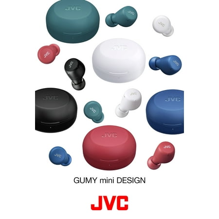 JVC - Gumy Mini True Wireless In-Ear Headphones - Black