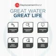 thumbnail image 4 of ReplacementBrand Refrigerator Water Filter Compatible with WF2CB PureSource2, NGFC 2000, 1004-42-FA, 469911, 469916, FC100, 4 of 4