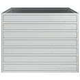 thumbnail image 2 of vidaXL Garden Raised Bed 100x100x77 cm Galvanized Steel Silver, 2 of 4
