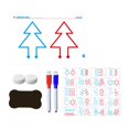 thumbnail image 3 of FashionCha 20 Pages Kids Training Cards Toy Hand Eye Coordination Learning Activities Left Right Brain Development Fine Motor Skills Educational Teaching Aid Paper Material suitable for Improve, 3 of 7