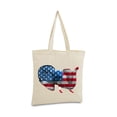 thumbnail image 2 of Awkward Styles American Flag Elephant Canvas Tote Bag Elephant Book Bag Patriotic Gifts for Men and Women USA Elephant Shopping Bag American Flag Reusable Shopper Bag USA Gifts 4th of July Tote Bag, 2 of 5