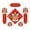 Good luck, variant on Automobile Spring Festival Couplet Car Couplet Self-priming Couplet Decor New Year's Supplies Gift for