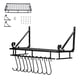 thumbnail image 5 of Organizador De Montaje En Pared Para Cacerolas De Cocina, Estante Para Colgar Cacerolas Con 10 Soportes De Gancho, Estante De Almacenamiento De Cocina Para Ahorrar Espacio, 5 of 7