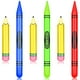 thumbnail image 1 of Set de lápices y crayones inflables Denylo pro para decoración, 1 of 7