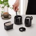 thumbnail image 2 of Kook Sugar and Creamer Set Sugar Bowl with Lid and Spoon, 3 pieces, Navy Blue, 2 of 4