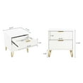 thumbnail image 3 of DUMBO 2.0 Nightstand from Engineered Wood in White - Set of 2, 3 of 11