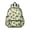 Tractor and Harvesters-1, variant on Tractor and Wheelbarrows White Pattern Backpack for School, Cute School Bag with Adjustable Shoulder Straps and Padded Back, 13.4"x11"x4.7"