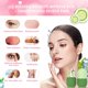 thumbnail image 2 of Rodillos de hielo de silicona para rostro, contorno de rostro cúbico para cuello de ojos, rodillo de masaje facial de belleza para eliminar las ojeras, herramientas para el cuidado de la piel (verde) Sincero Electrónica, 2 of 5