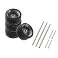 thumbnail image 2 of 1/64 Scale Vehicle Wheels For Car Models Car Accs 1/24 scale wheels hot Adult Toys A12, 2 of 8