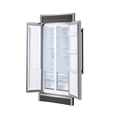 thumbnail image 6 of FORNO Salerno 33" Side-by-Side 15.6 Cu.Ft. Stainless Steel Refrigerator with Grill Trim, 6 of 11