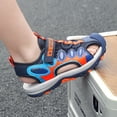thumbnail image 3 of Mepaouo Toddler Sandals Boys Girls Closed Toe Summer Beach Sport Outdoor Water Shoes with Hook Loop, 3 of 9