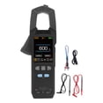 thumbnail image 2 of Clamp Digital Clamp Meter High Accuracy TRMS 9999 Counts Voltmeter Current Resistor Capacitor NCV Diode Tester, 2 of 7
