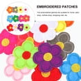 thumbnail image 3 of unbranded 12Ud Parche Floral Bordado Para Ropa Y Mochilas Fácil De Planchar Y Coser, 3 of 5