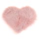 thumbnail image 1 of Funda de cojín con funda de almohada de felpa a de corazón sin almohada Rosa cro Sunnimix Throw Pillow Case, 1 of 7