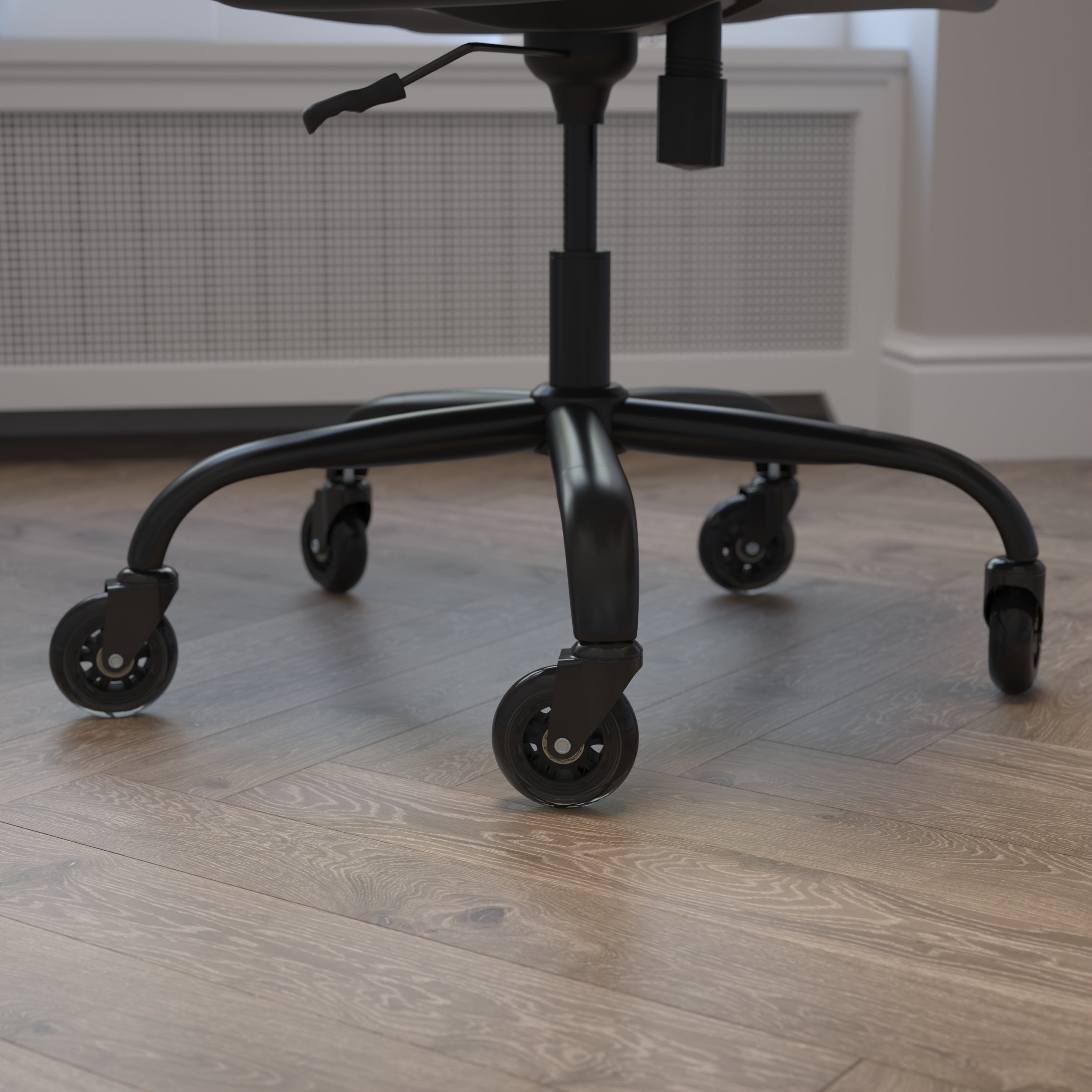 Polyurethane chair 2024 casters