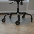 thumbnail image 3 of Flash Furniture Polyurethane Office Chair Caster Wheel, Black/Clear, 3 of 14