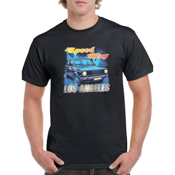 Vintage Speedway Memories T-Shirt Mens -Smartprints Designs, Male Regular Fit