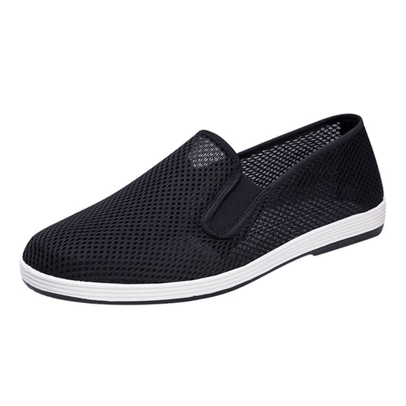 WEAIXIMIUNG Winter Work Sneakers for Men Men Flat Casual Shoes Breathable Non Cloth Shoes Shoes Casual Fashion Casual Shoes