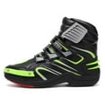 thumbnail image 2 of Motorcycle Boots Racing Hiking Outdoor Work Mid Ankle Shoes for Men, 2 of 11