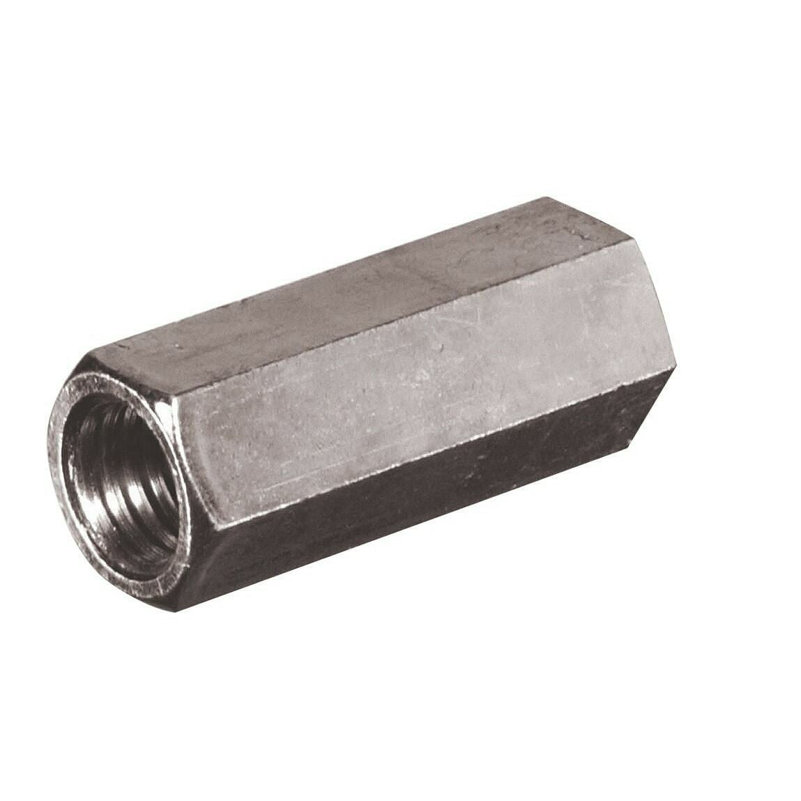 Boltmaster 11845 3/8" Right Hand Threaded Rod Zinc Plated Steel Coupler