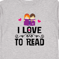 thumbnail image 4 of Inktastic I Love to Read Girls Long Sleeve Toddler T-Shirt, 4 of 5