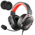 thumbnail image 1 of Auriculares para juegos Redragon H730 USB con cable 360° Sound Black, 1 of 8