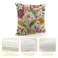 thumbnail image 4 of ONETECH  Decorative Throw Pillow Covers Vintage Floral, Romantic Blossom Rose Flowers Farmhouse Pillowcases Accent Pillow Cushion Cover for Couch Sofa Bed Office Armchair, 4 of 5