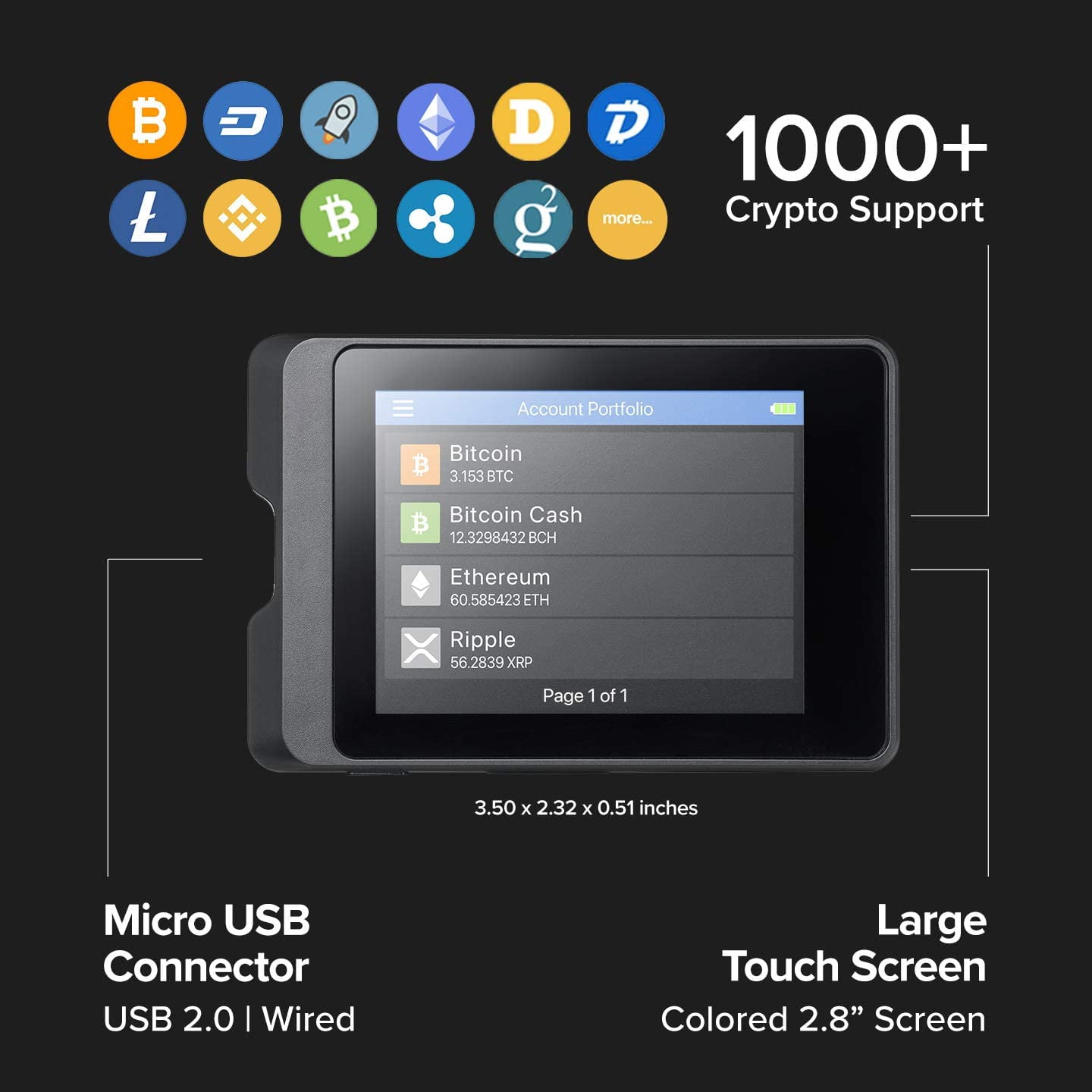 SecuX W10 - Meest beveiligde crypto hardware Curacao | Ubuy
