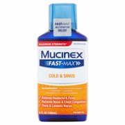 Mucinex Fast-Max Adult Cold and Sinus Liquid, 6 fl oz