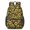 Sunflower and Leaf Black Pattern, variant on Sunflower White Pattern 17" Waterproof Oxford School Backpacks for Teens, S-Shape Padded Straps, for School, Travel, Hiking, Camping