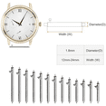 thumbnail image 2 of Pailebi 8Pcs Watch Band Replacement Parts of Quick Release Spring Bars,16mm Watch Pins Strap Pins Replacement(1.8x16mm), 2 of 5