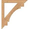 thumbnail image 3 of Ekena Millwork 3 1/2"W x 34"D x 38"H Merced Traditional Smooth Bracket, Western Red Cedar, 3 of 4
