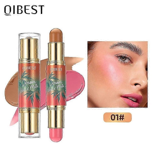 Butter Glow & Go Multiuse Stick, Ultra-Creamy Radiant Finish Formula with Murumuru Butter, Double Contour Stick for Cheeks, Eyes and Lips