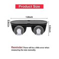 thumbnail image 2 of 24 Pieces Self Adhesive Wheels Small Caster Wheels Mini Rolling Caster Paste Plastic Sticky Caster, 2 of 5